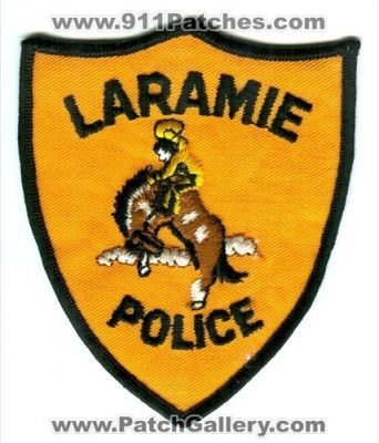 Laramie Police Department (Wyoming)
Scan By: PatchGallery.com
Keywords: dept.