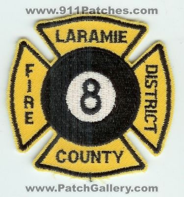 Laramie County Fire District 8 (Wyoming)
Thanks to Mark C Barilovich for this scan.
