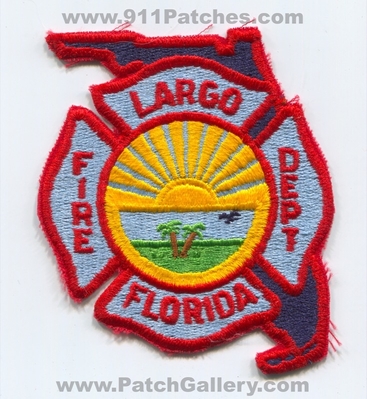 Largo Fire Department Patch (Florida) (State Shape)
Scan By: PatchGallery.com
Keywords: dept.