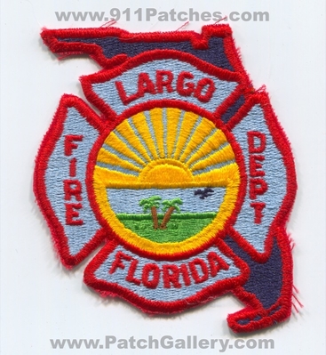 Largo Fire Department Patch (Florida) (State Shape)
Scan By: PatchGallery.com
Keywords: dept.