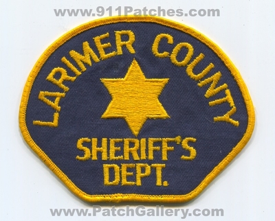 Larimer County Sheriffs Department Patch (Colorado)
Scan By: PatchGallery.com
Keywords: co. dept. office