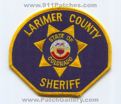 Larimer County Sheriffs Office Patch (Colorado)
Scan By: PatchGallery.com
Keywords: co. department dept.