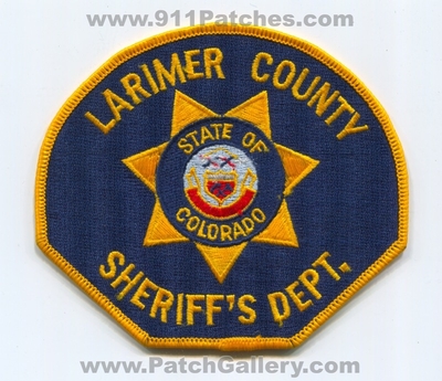 Larimer County Sheriffs Department Patch (Colorado)
Scan By: PatchGallery.com
Keywords: co. dept. office