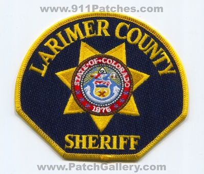 Larimer County Sheriffs Office Patch (Colorado)
Scan By: PatchGallery.com
Keywords: co. department dept.