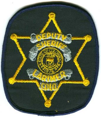 Larimer County Sheriff Deputy (Colorado)
Scan By: PatchGallery.com
