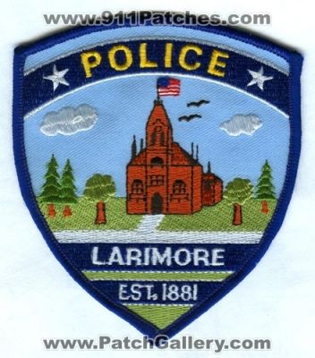 Larimore Police (North Dakota)
Scan By: PatchGallery.com
