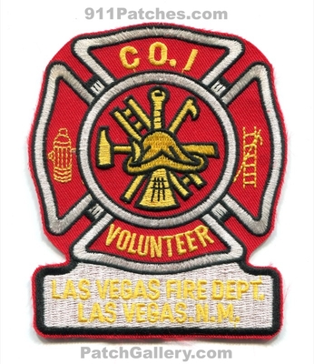 Las Vegas Fire Department Volunteer Company 1 Patch (New Mexico)
Scan By: PatchGallery.com
Keywords: dept. vol. co. number no. #1