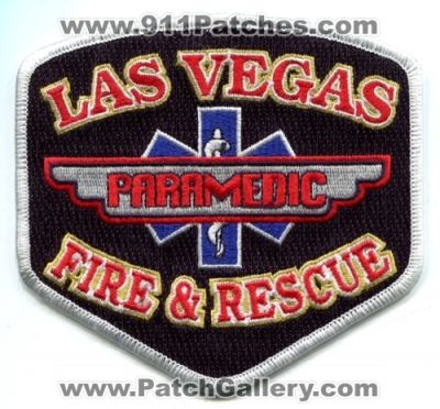Las Vegas Fire and Rescue Department Paramedic Patch (Nevada)
Scan By: PatchGallery.com
Keywords: & dept. lvfr l.v.f.r.