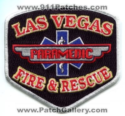 Las Vegas Fire and Rescue Department Paramedic Patch (Nevada)
Scan By: PatchGallery.com
Keywords: & dept. lvfr l.v.f.r.
