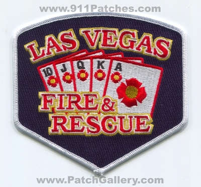 Las Vegas Fire and Rescue Department Patch (Nevada)
Scan By: PatchGallery.com
Keywords: lvfr l.v.f.r. & dept. deck of playing cards