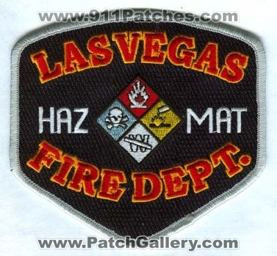 Las Vegas Fire Department Haz-Mat Patch (Nevada)
Scan By: PatchGallery.com
Keywords: dept. lvfd hazmat