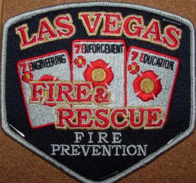 Las Vegas Fire & Rescue Fire Prevention (Nevada)
Picture By: PatchGallery.com
Thanks to Jeremiah Herderich
Keywords: and