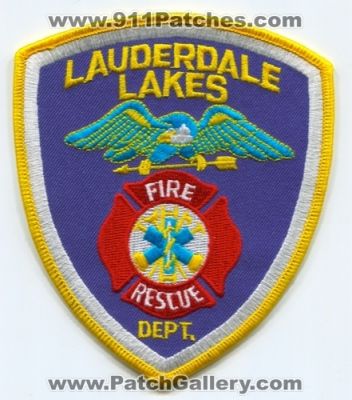 Lauderdale Lakes Fire Rescue Department Patch (Florida)
Scan By: PatchGallery.com
Keywords: dept.