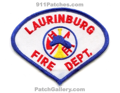 Laurinburg Fire Department Patch (North Carolina)
Scan By: PatchGallery.com
Keywords: dept.