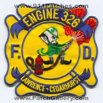 Lawrence Cedarhurst Fire Department Engine 326 (New York)
Scan By: PatchGallery.com
Keywords: dept.