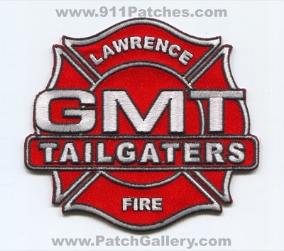 Lawrence Fire Department GMT Tailgaters Patch (Massachusetts)
Scan By: PatchGallery.com
Keywords: dept.