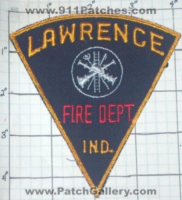 Lawrence Fire Department (Indiana)
Thanks to swmpside for this picture.
Keywords: dept. ind.