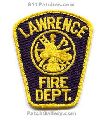 Lawrence Fire Department Patch (Massachusetts)
Scan By: PatchGallery.com
Keywords: dept.