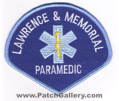 Lawrence & Memorial Paramedic
Thanks to Michael J Barnes for this scan.
Keywords: connecticut ems and
