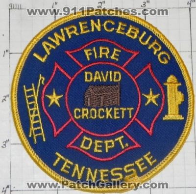 Lawrenceburg Fire Department (Tennessee)
Thanks to swmpside for this picture.
Keywords: dept. david crockett