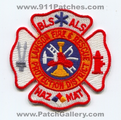 Lawson Fire and Rescue Protection District Patch (Missouri)
Scan By: PatchGallery.com
Keywords: & prot. dist. department dept. bls als hazmat haz-mat