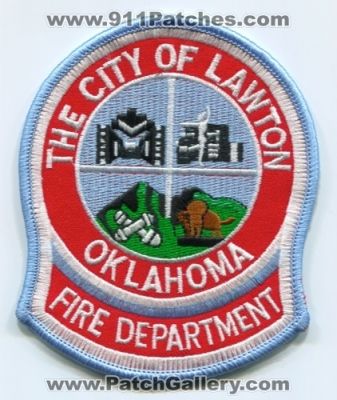 Lawton Fire Department Patch (Oklahoma)
Scan By: PatchGallery.com
Keywords: the city of dept.