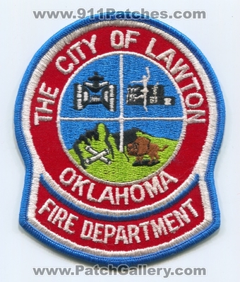 Lawton Fire Department Patch (Oklahoma)
Scan By: PatchGallery.com
Keywords: the city of dept.