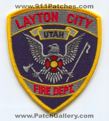 Layton City Fire Department Patch (Utah)
Scan By: PatchGallery.com
Keywords: dept.