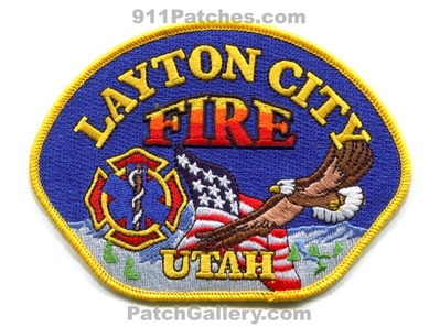 Layton City Fire Department Patch (Utah)
Scan By: PatchGallery.com
Keywords: dept.