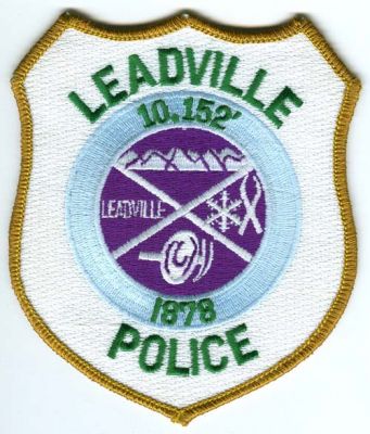 Leadville Police (Colorado)
Scan By: PatchGallery.com
