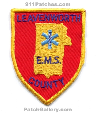 Leavenworth County Emergency Medical Services EMS Patch (Kansas)
Scan By: PatchGallery.com
Keywords: co. e.m.s. ambulance emt paramedic