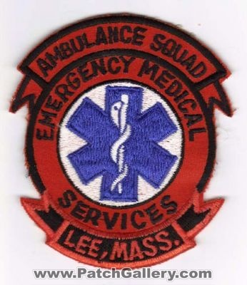 Lee Ambulance Squad Emergency Medical Services
Thanks to Michael J Barnes for this scan.
Keywords: massachusetts ems