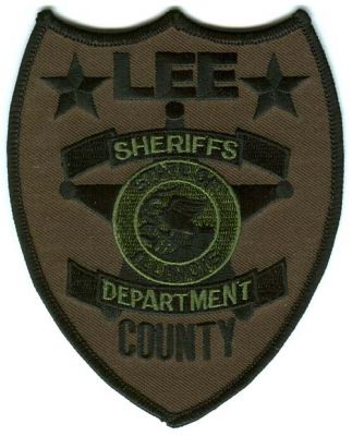 Lee County Sheriffs Department (Illinois)
Scan By: PatchGallery.com
