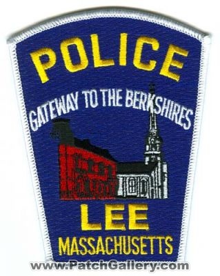 Lee Police (Massachusetts)
Scan By: PatchGallery.com
