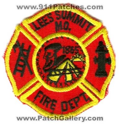 Lee's Summit Fire Department (Missouri)
Scan By: PatchGallery.com
Keywords: lees mo. dept.