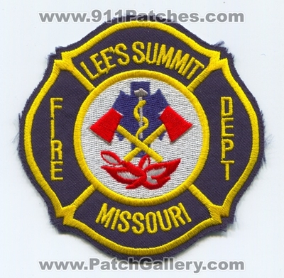 Lees Summit Fire Department Patch (Missouri)
Scan By: PatchGallery.com
Keywords: dept.