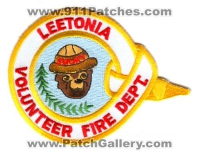 Leetonia Volunteer Fire Department Patch (Ohio)
Scan By: PatchGallery.com
Keywords: vol. dept. vfd smoky
