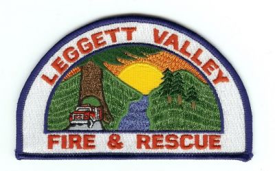 Leggett Valley Fire & Rescue
Thanks to PaulsFirePatches.com for this scan.
Keywords: california
