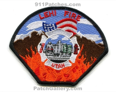 Lehi Fire Department Patch (Utah)
Scan By: PatchGallery.com
Keywords: dept.