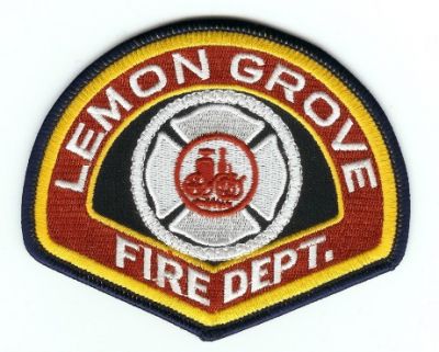 Lemon Grove Fire Dept
Thanks to PaulsFirePatches.com for this scan.
Keywords: california department