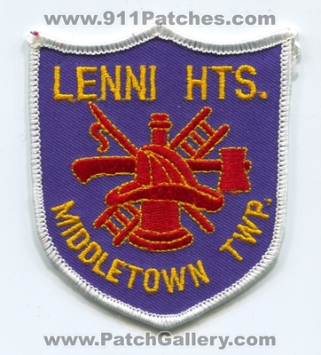 Lenni Heights Fire Department Middletown Township Patch (Pennsylvania)
Scan By: PatchGallery.com
Keywords: dept. twp.