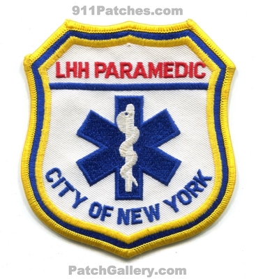 Lenox Hill Hospital LHH Paramedic Patch (New York)
Scan By: PatchGallery.com
Keywords: city of ambulance ems