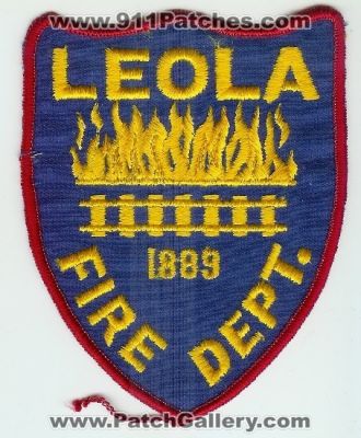 Leola Fire Department (South Dakota)
Thanks to Mark C Barilovich for this scan.
Keywords: dept.