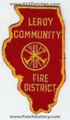Leroy Community Fire District (Illinois)
Thanks to Mark C Barilovich for this scan.
