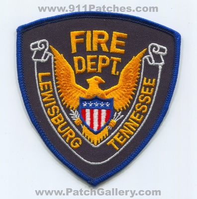 Lewisburg Fire Department Patch (Tennessee)
Scan By: PatchGallery.com
Keywords: dept.