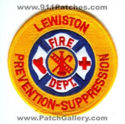 Lewiston Fire Department (Idaho)
Scan By: PatchGallery.com
Keywords: dept. prevention suppression