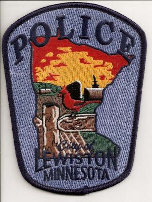 Lewiston Police
Thanks to EmblemAndPatchSales.com for this scan.
Keywords: minnesota city of