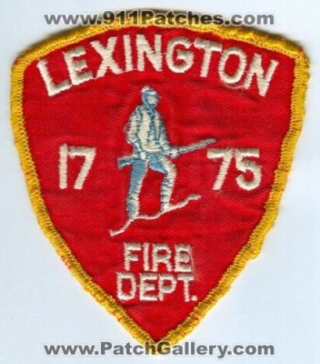 Lexington Fire Department (Massachusetts)
Scan By: PatchGallery.com
Keywords: dept.