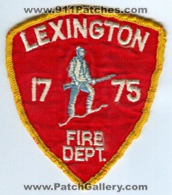 Lexington Fire Department (Massachusetts)
Scan By: PatchGallery.com
Keywords: dept.