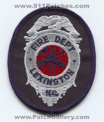 Lexington Fire Department Patch (North Carolina)
Scan By: PatchGallery.com
Keywords: dept. n.c.